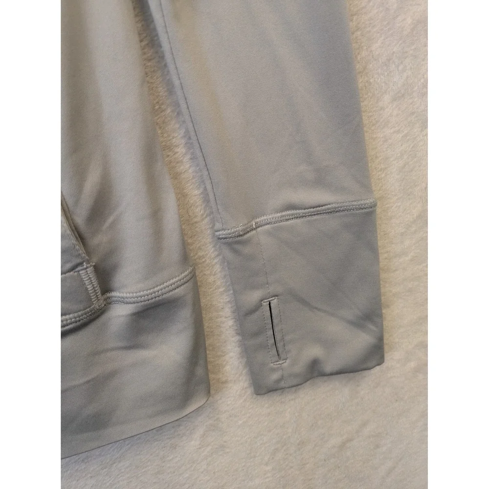 Columbia Full Zip Hoodie Women's Medium‎ Gray Thumbholes Activewear Jacket